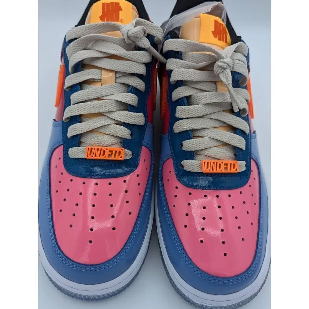 Nike Undefeated x Air Force 1 Low Total orange Men's 8 - Picture 2 of 11